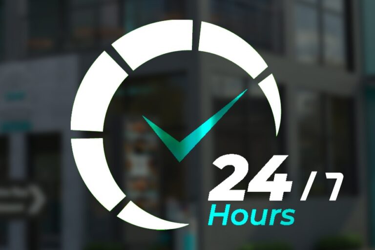 خدمة مستمرة على مدار ال 24 ساعة