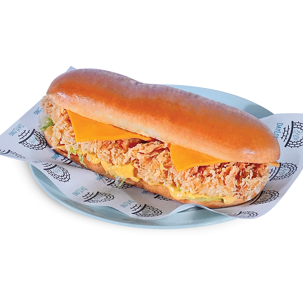 ساندويتش-كرانشي-تشكن